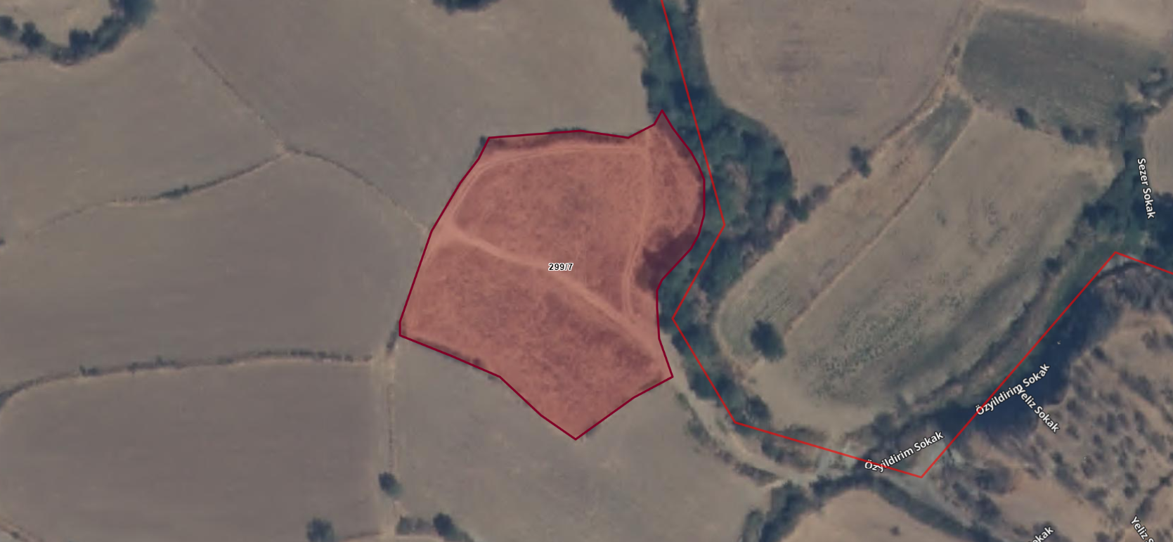 EDİRNE KESANDA İMAR SINIRA BİTİŞİK DÖRT TARAFIDA İMARDA BULUNAN 6603 M2 ARSA